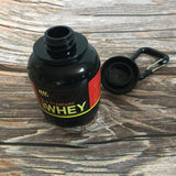 Mini Portable Protein Powder Bottle with Keychain Funnel