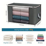 Large Capacity Foldable Clothes Storage Bag for Organizing