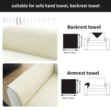 Minimalist Jacquard Anti-Slip Sofa Cover for All Seasons