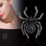 Vintage Women’s Spider Brooch Insect Pin for Coats & Sweaters