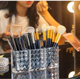 Diamond Patterned Mirror Cabinet Storage Box