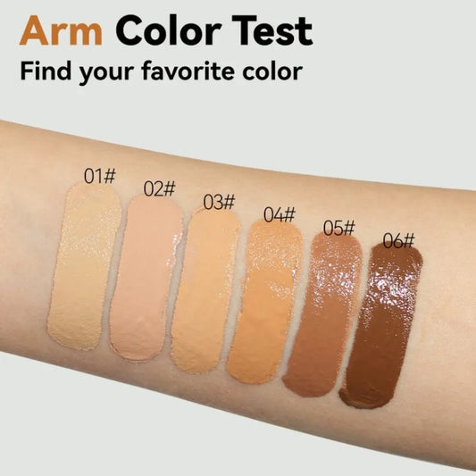 Oil-Control Matte Foundation Cream with Concealer