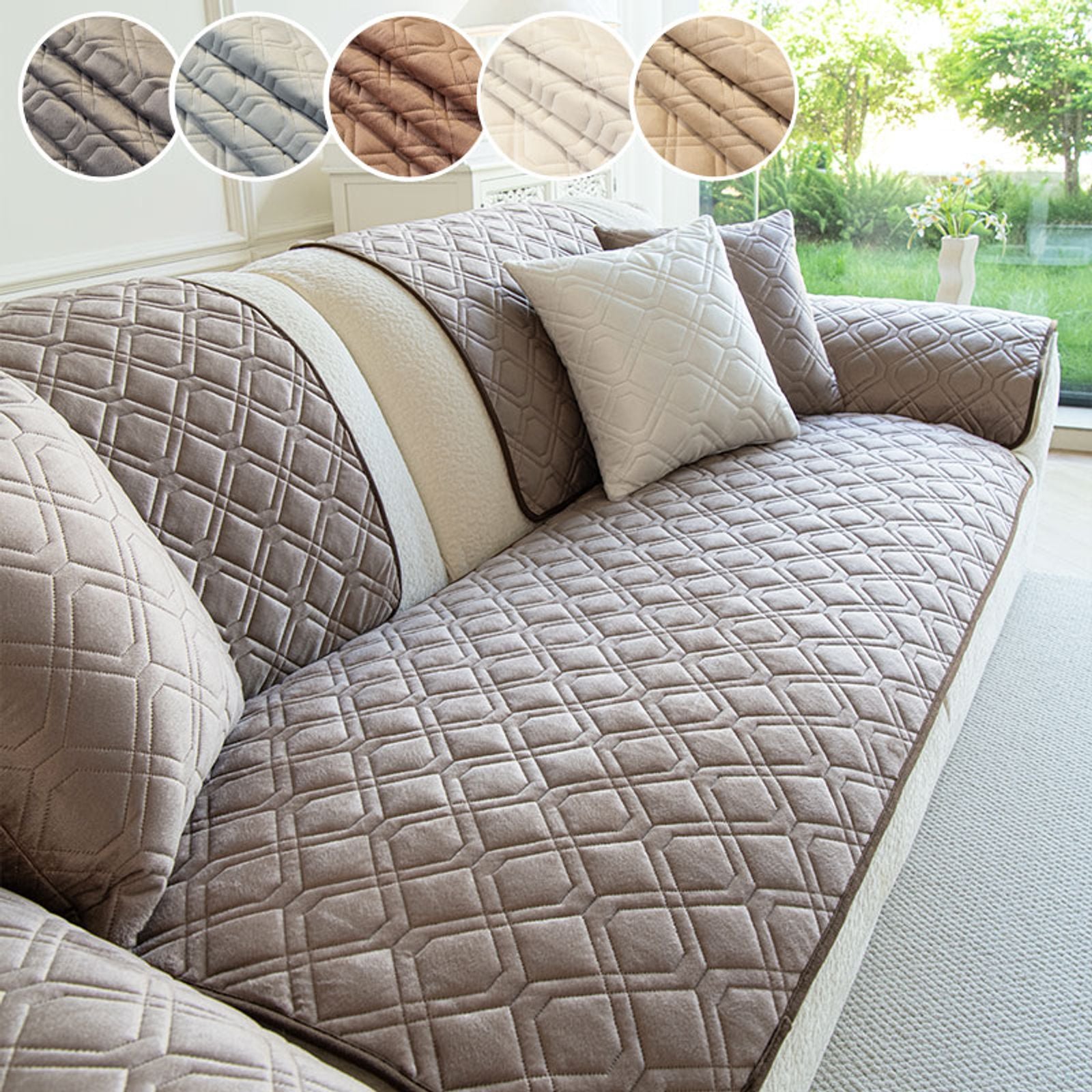 High-End Anti-Slip Sofa Cushion Cover for All Seasons