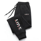 Womens LOVE Letter Print Luxury Sweatpants