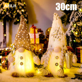 Glowing Gnome Christmas Faceless Doll - 30cm Night Light