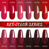 7ml Wine Red Gel Nail Polish - Long-Lasting Nail Art