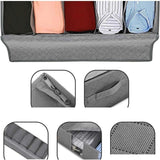 Foldable Cotton Storage Bag for Socks and Clothes