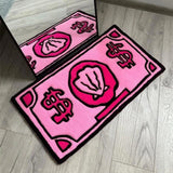 Coin Decorative Carpet for Bedroom and Bathroom