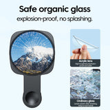 Smartphone Camera Lens Selfie Mirror Clip Kit