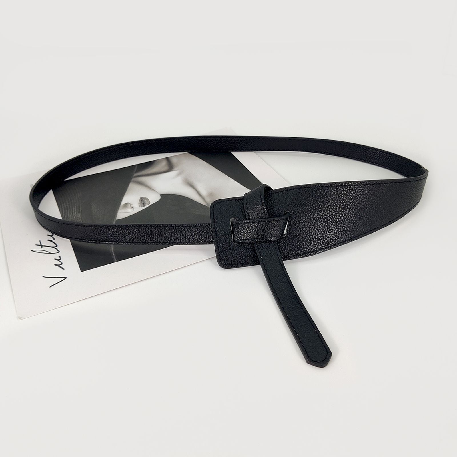 Luxury Designer Belt for Women - Soft PU Leather