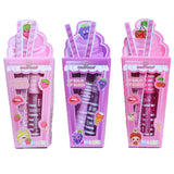Cute Ice Cream Lip Gloss and Balm Set