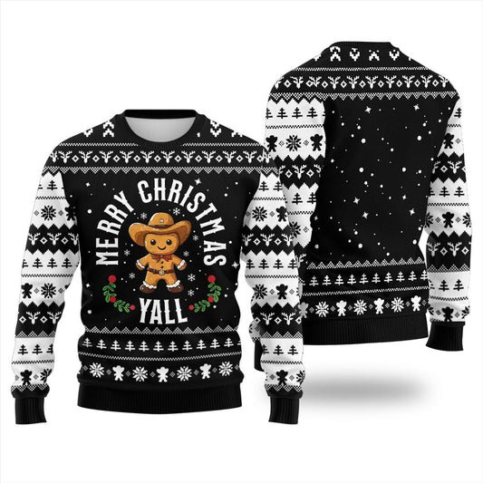 Cowboy Gingerbread Merry Christmas Hoodie