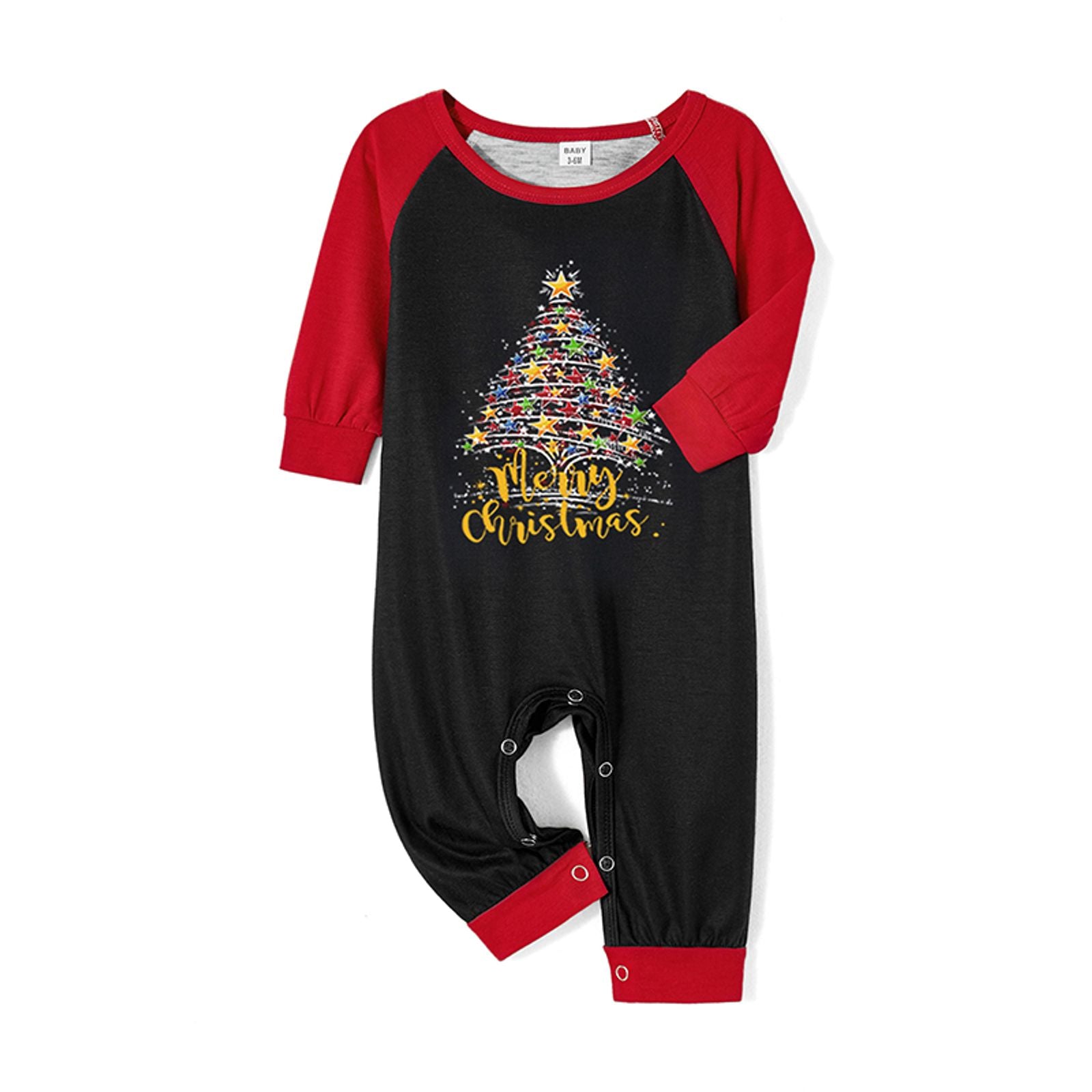 Christmas Family Pajamas Set with Hat and Buffalo Plaid Pants