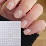 Mini Bowknot Design Nail Art Stickers - Set of 1 or 2