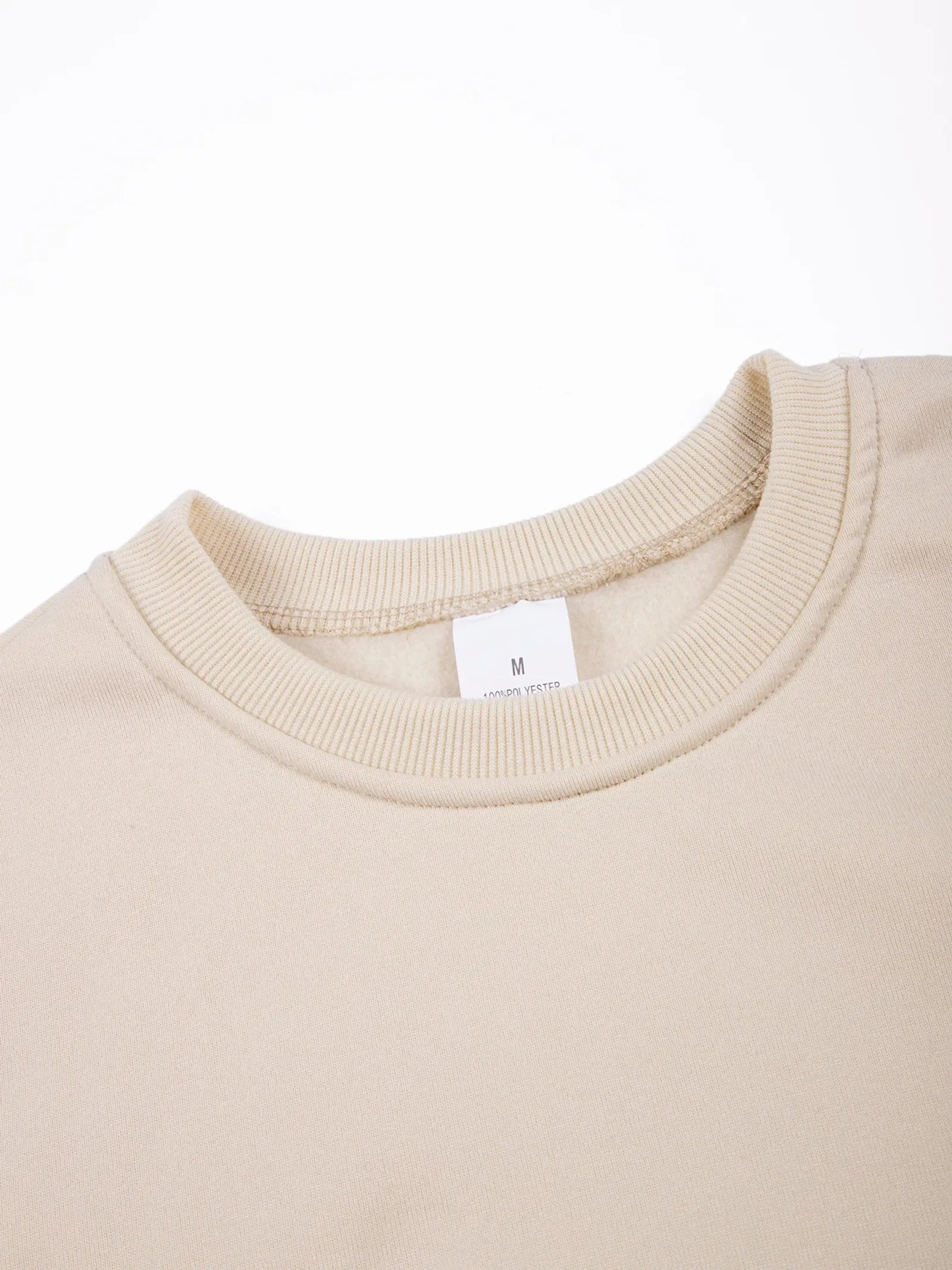 Men's Fleece Crew Neck Hoodie for Autumn & Winter