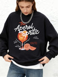 Aperol Spritz Retro Hoodie for Women
