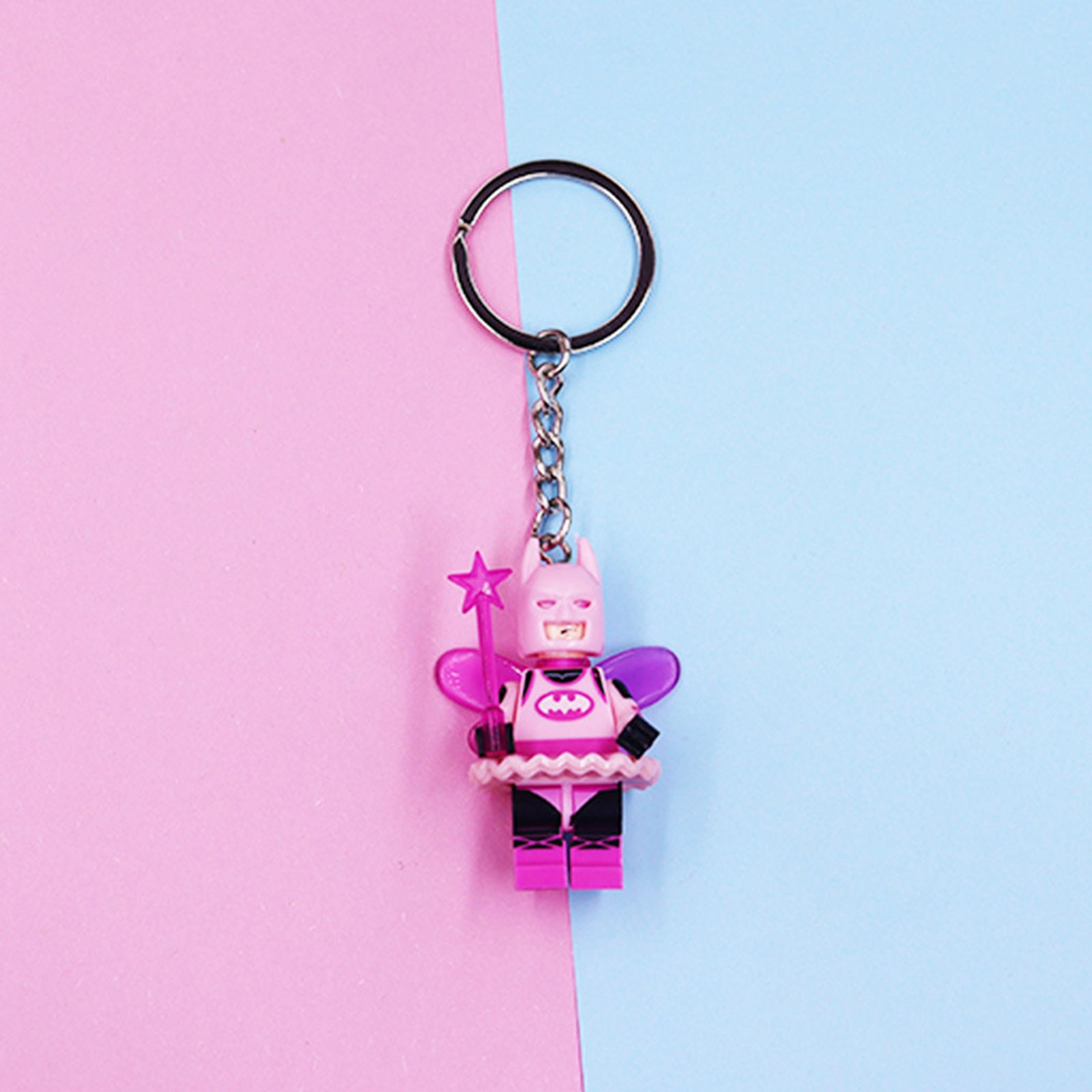 Cartoon Anime Keychain Doll Minifigure Keyring Accessories