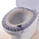 Portable Knitted Toilet Mat - Washable and Antifreeze