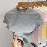 Summer O-Neck Fashion T-Shirt for Women