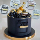 Happy Birthday Acrylic Cake Topper Set - 5pcs