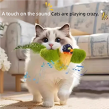 Interactive Electric Cat Toy with Chirping Sound