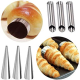 Stainless Steel Cream Horn Molds - Set of 5/10