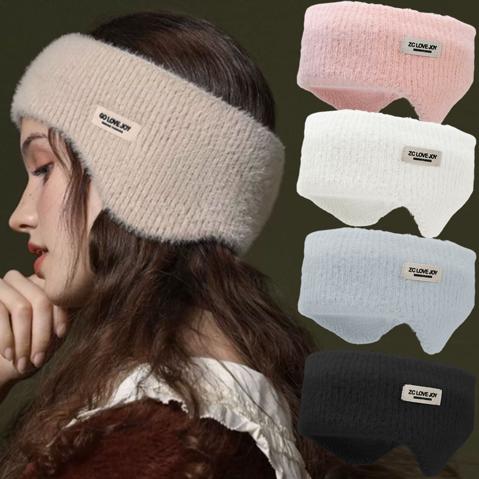 Winter Ear Warmer Earmuffs Headband for Outdoor Activities