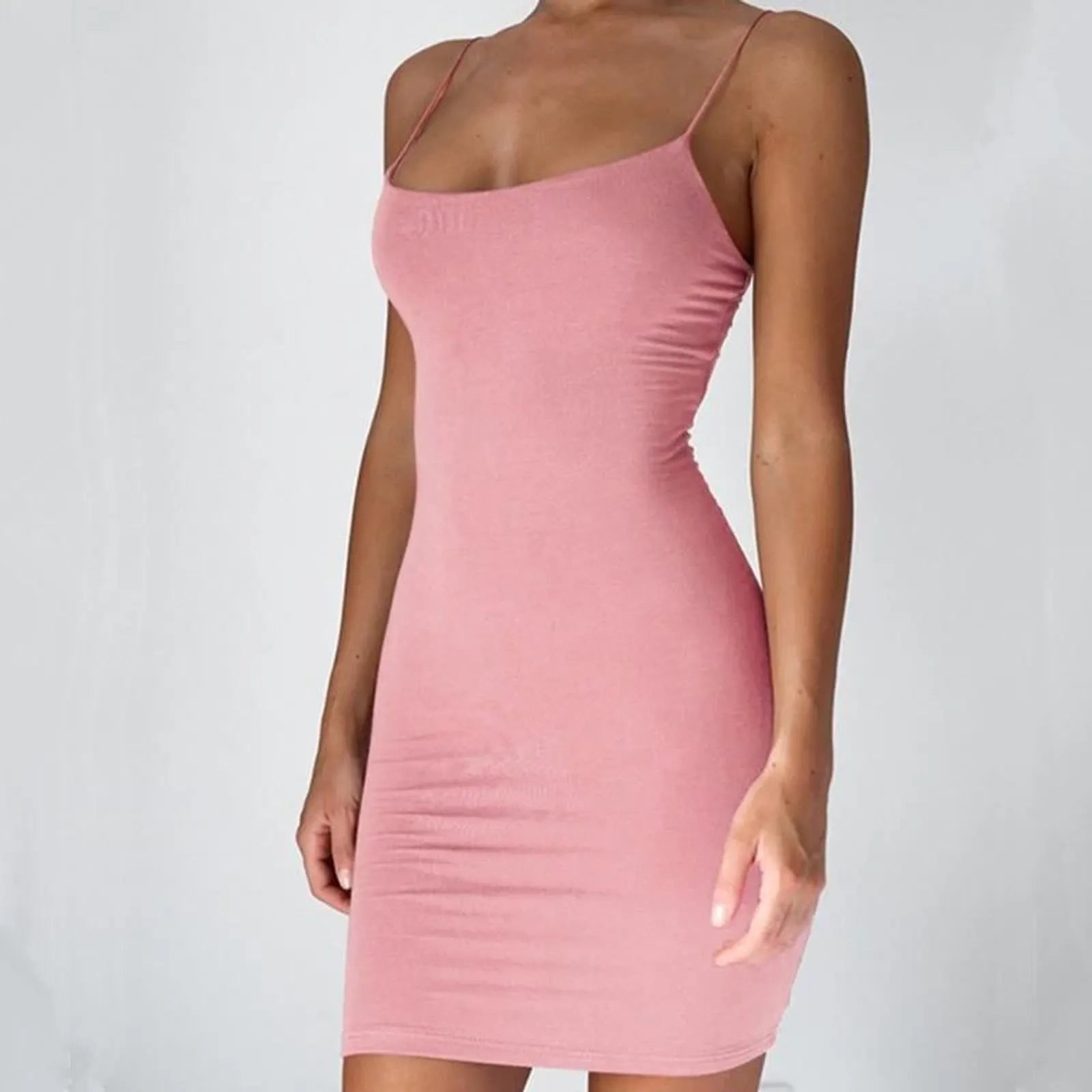 Women’s Summer Spaghetti Strap Mini Dress