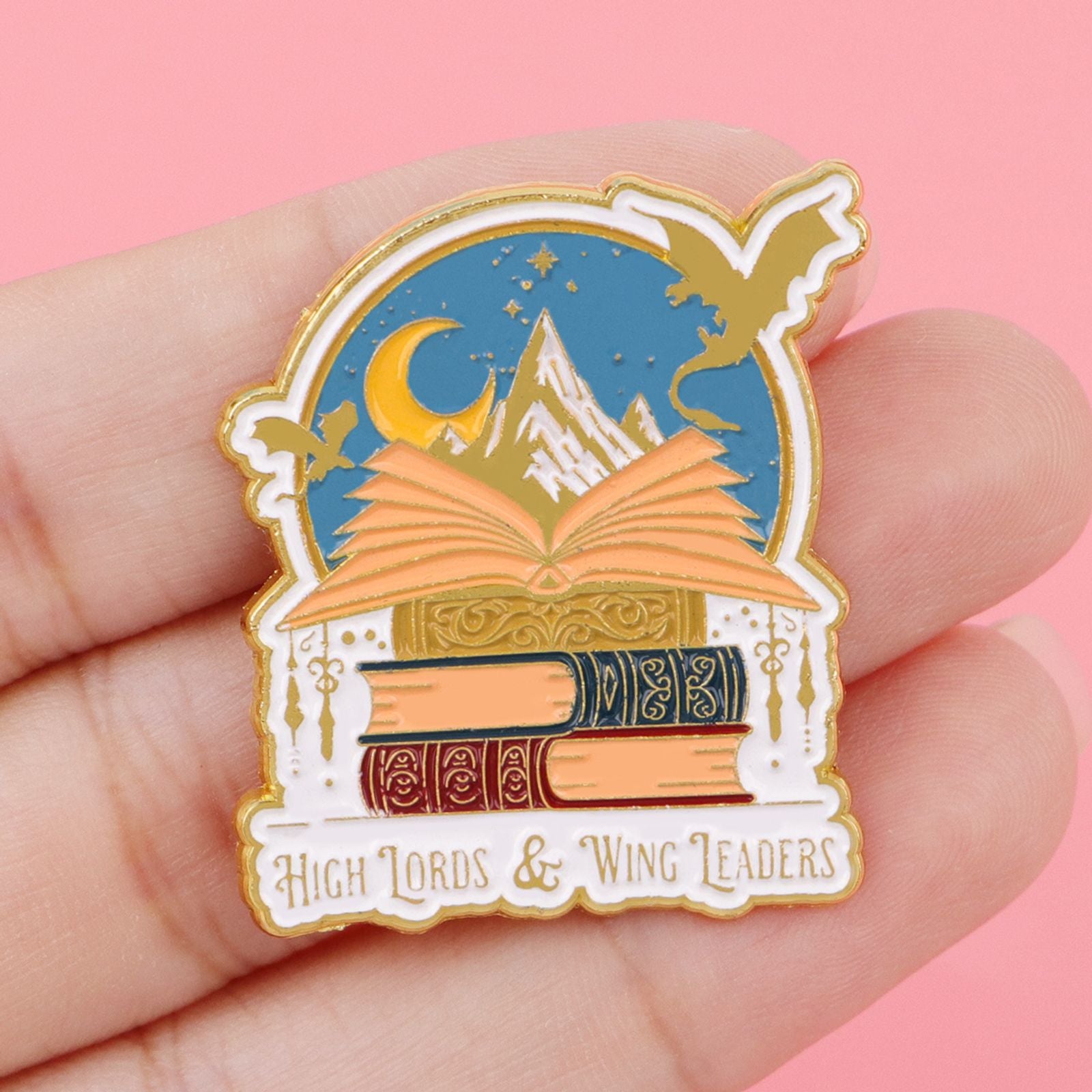 Cartoon Crow Enamel Pin Brooch for Women