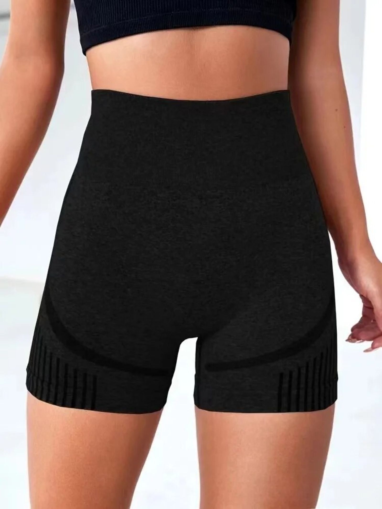 High Waist Women’s Yoga Shorts for Fitness and Running