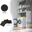 4pcs Anti-Vibration Pads - Non-Slip Square Mats