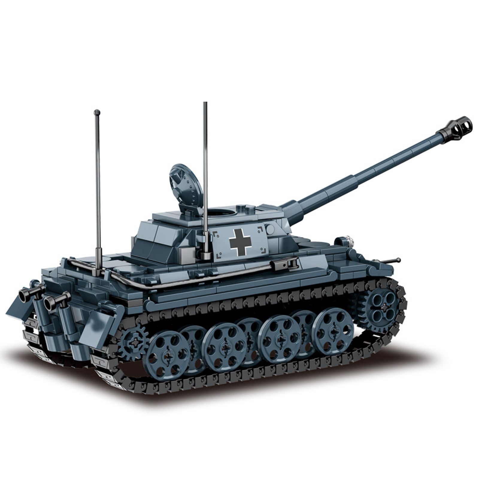 WW2 Army Soldiers Armor Halftrack Tank Building Blocks