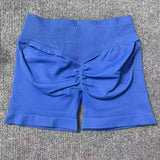 Dfyoga Workout Scrunch Shorts Set with Halter Sports Bra