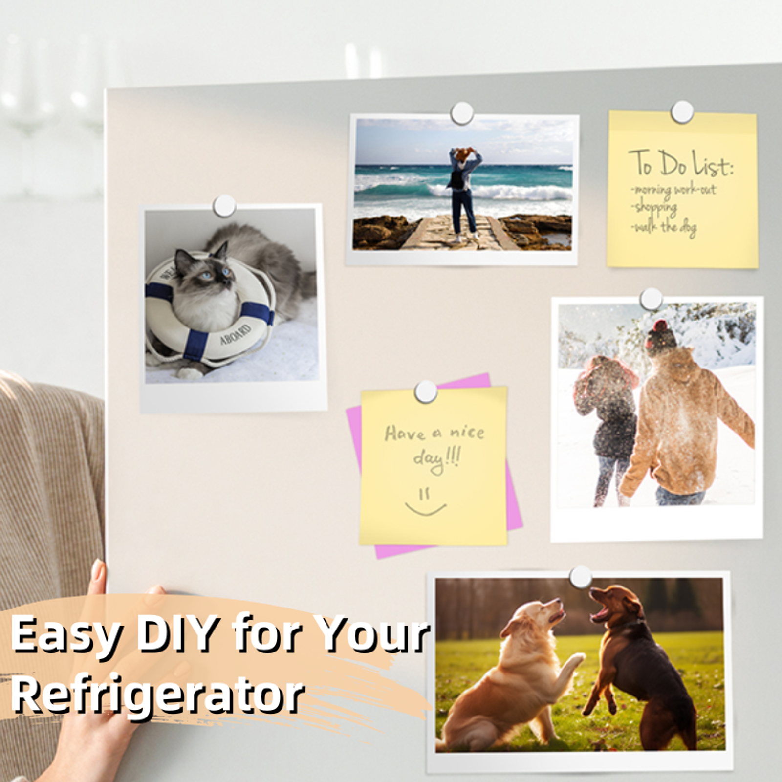 Strong Disc Magnets for Fridge, DIY Projects, and Education