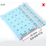 Adjustable Wall-Mounted Closet Organizer Shelf