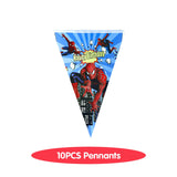 Spiderman Birthday Tableware Set for Kids