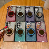 Luxury Clear Glitter MagSafe Case for Samsung Galaxy S22/S25