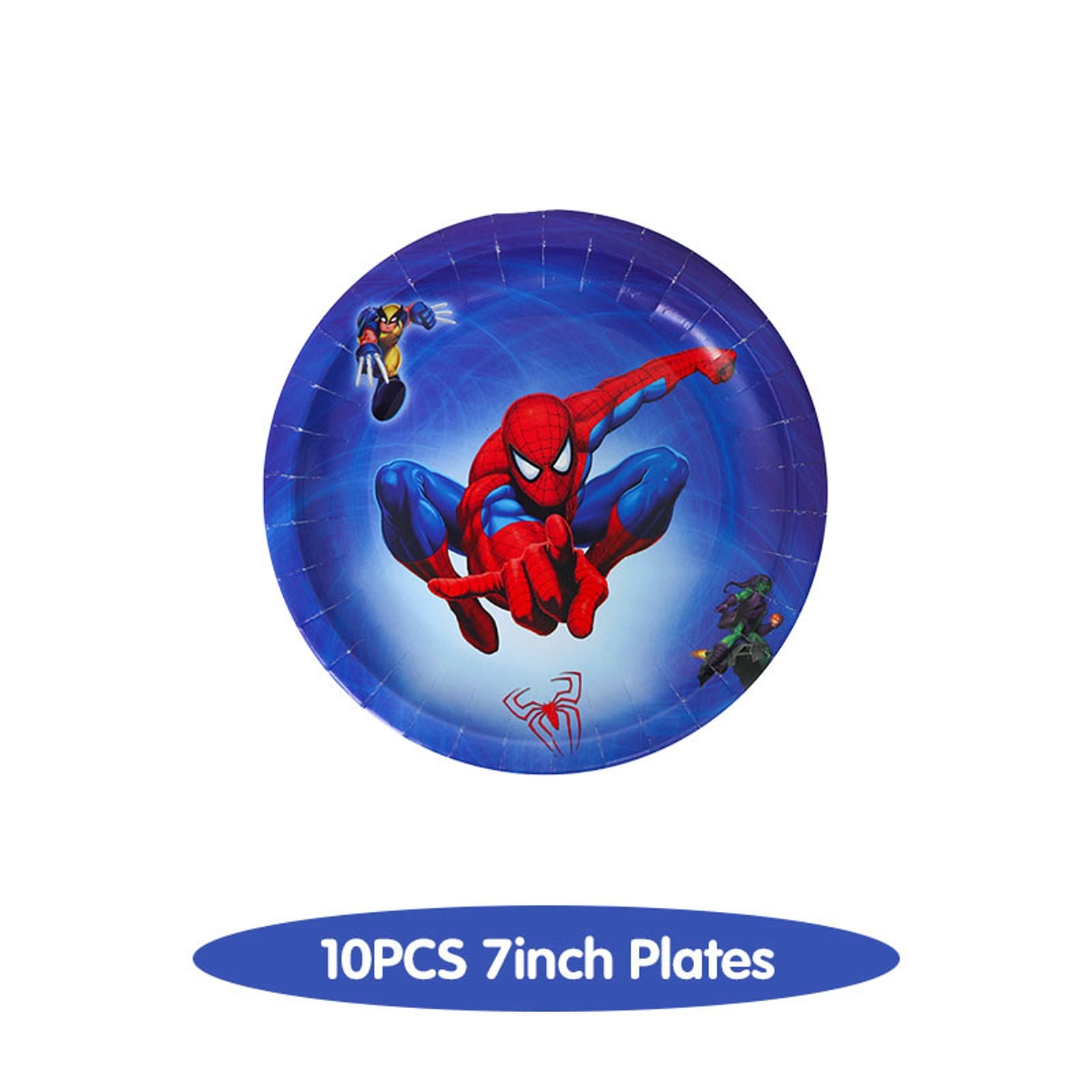 Spiderman Birthday Tableware Set for Kids