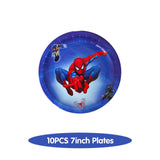 Spiderman Birthday Tableware Set for Kids