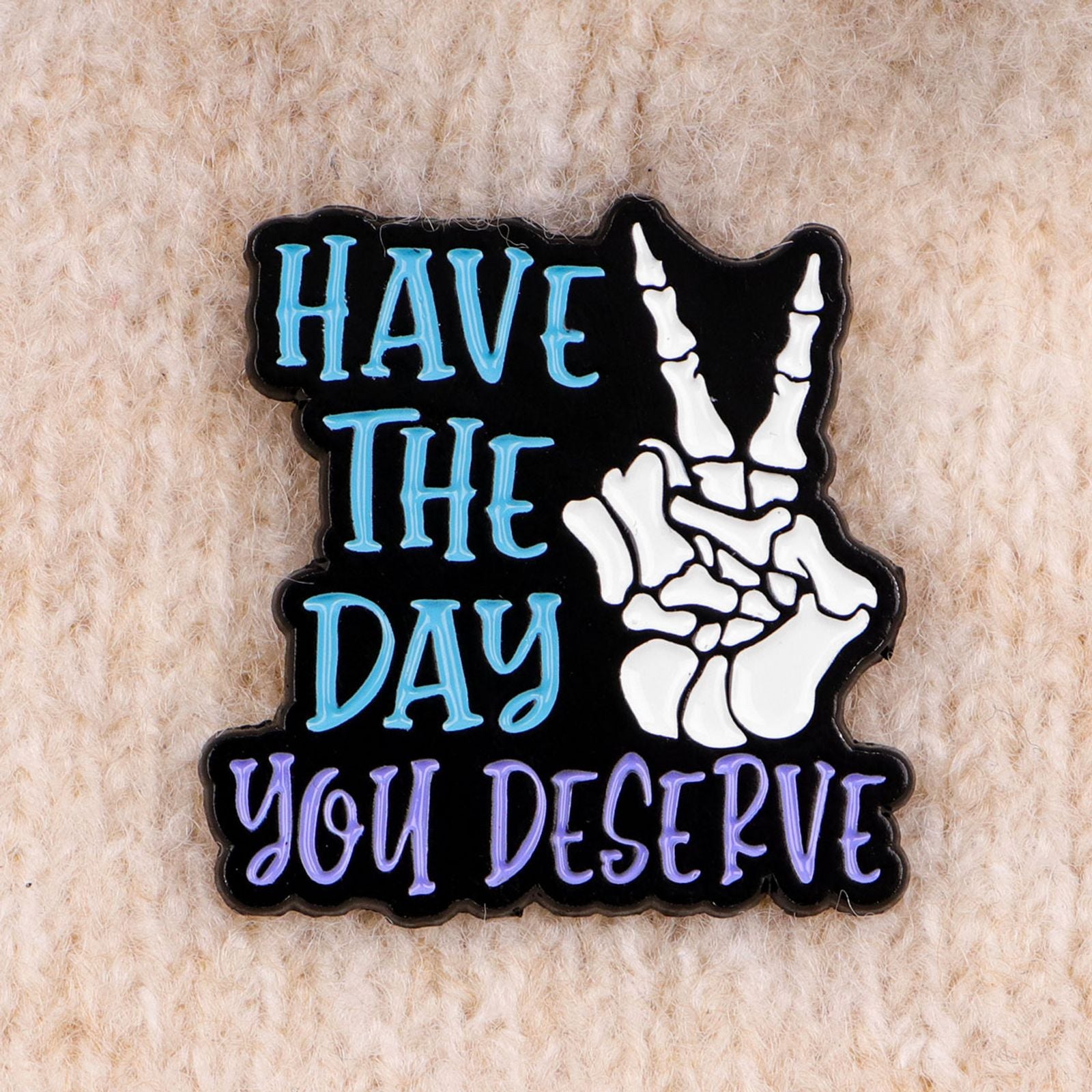 Funny Feminism Quotes Enamel Pin - Silly Goose Brooch