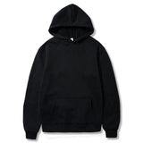 Men's and Women's Hooded Solid Color Sweatshirt