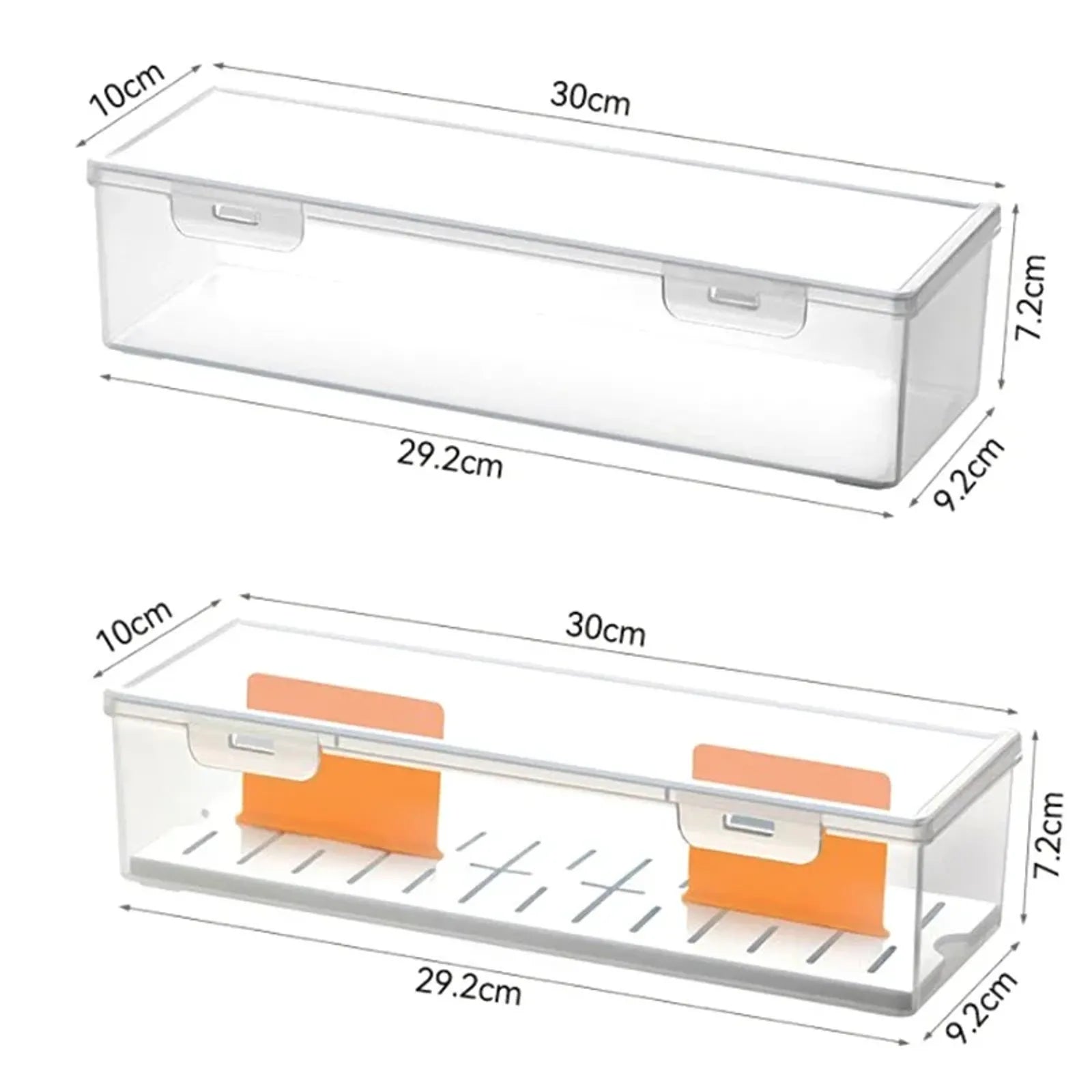 Clear Compartmentalized Organizer Box for 550+ Game Cards