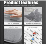 Funny Toilet Rug Humor Doormat - Welcome to the Place Where Shit Happens