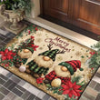 Merry Christmas Absorbent Door Mat
