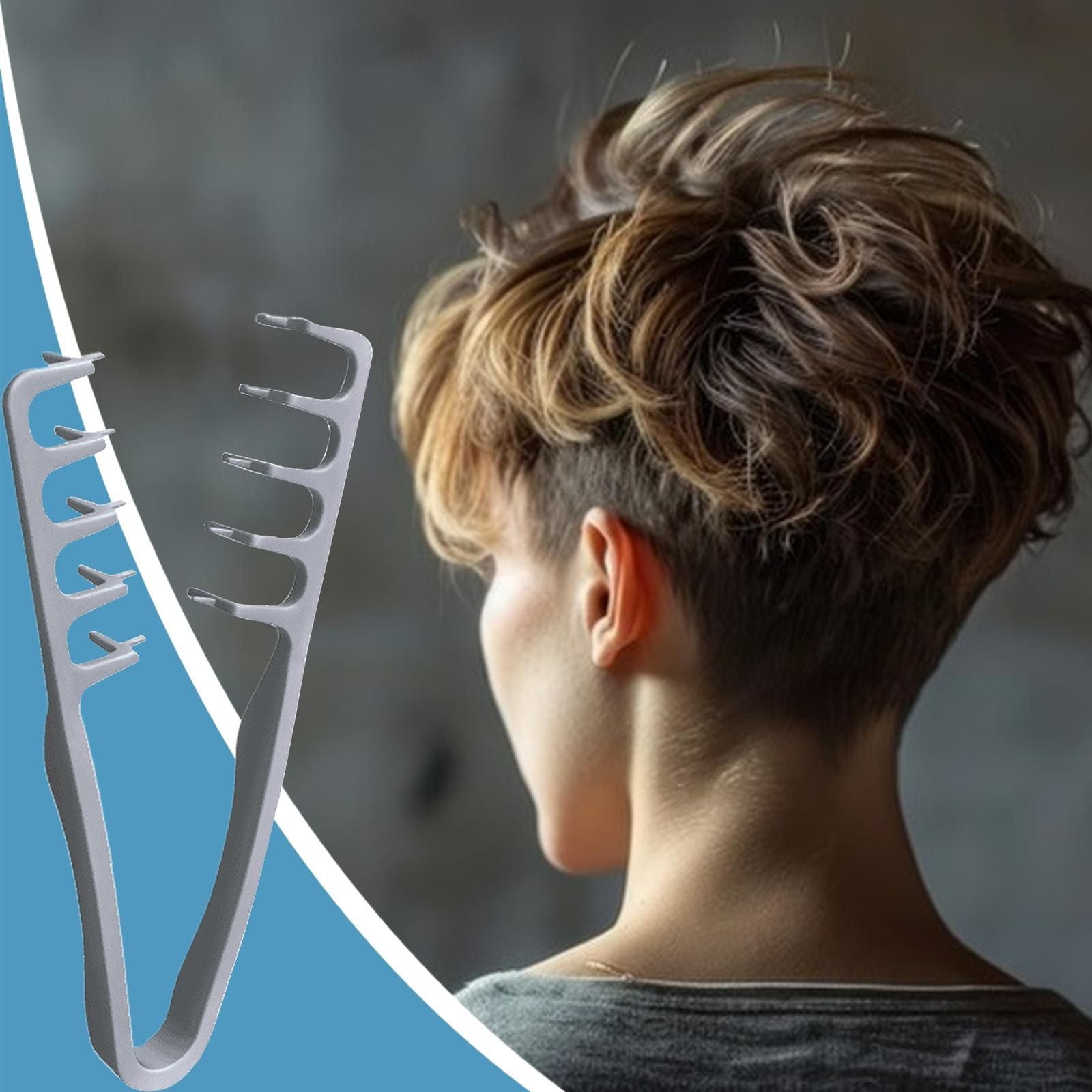 Volumizing Wide-Tooth Hair Comb for All Hair Types
