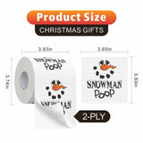 Funny Santa Claus Christmas Toilet Paper Rolls