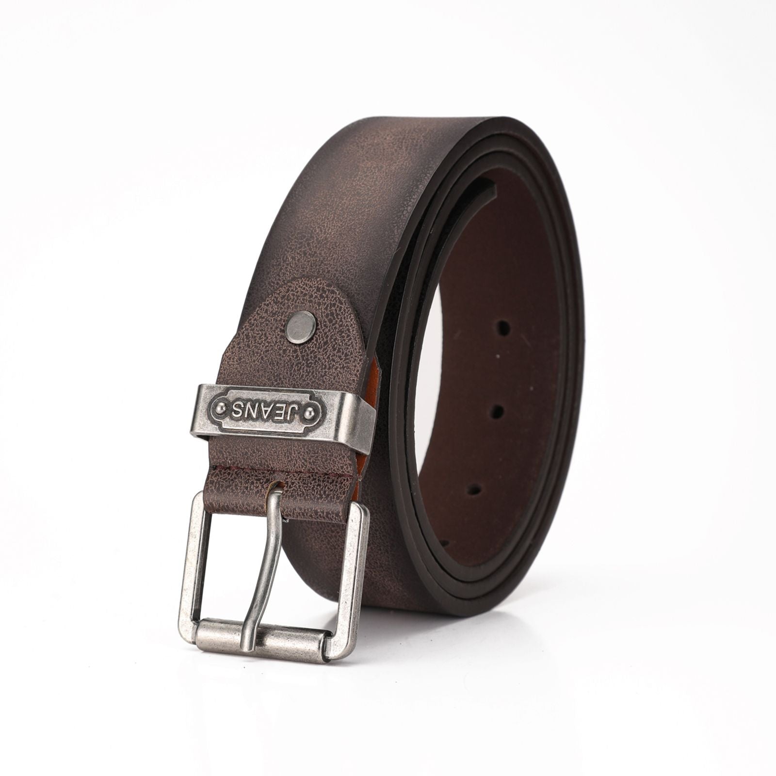 Western-Style PU Leather Belt for Men and Women
