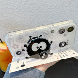 Korean Cute Cartoon Rotating Furball Grip Phone Holder