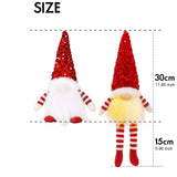 Glowing Gnome Christmas Faceless Doll - 30cm Night Light