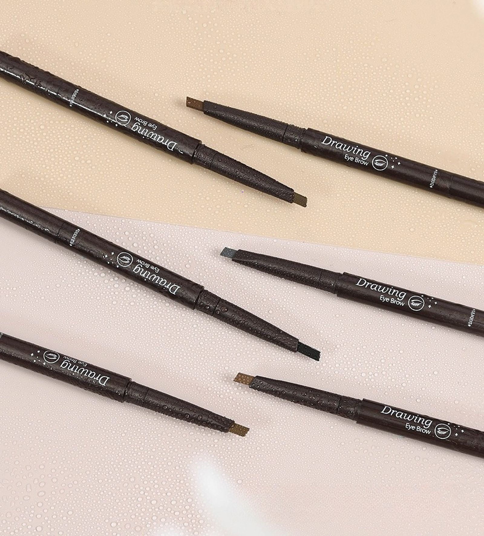 2 in 1 Waterproof Eyebrow Pencil - Long Lasting & Easy to Use